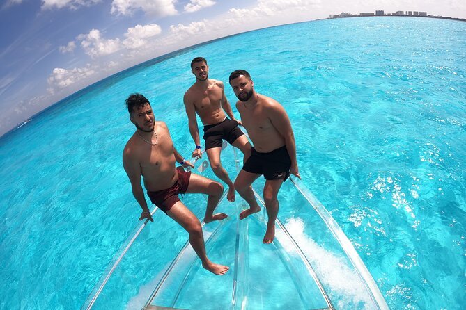 1-hour Clear Boat Tour in Nichupte Lagoon from Cancun - Key things to know before you go