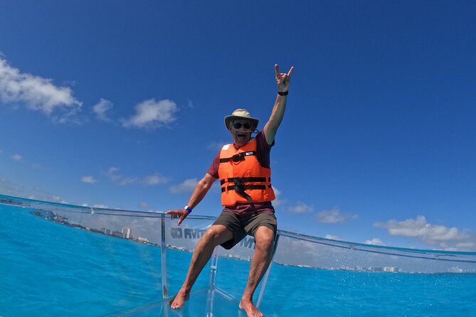 1-hour Clear Boat Tour in Nichupte Lagoon from Cancun - Weather, sea state, and the reality of last-minute changes