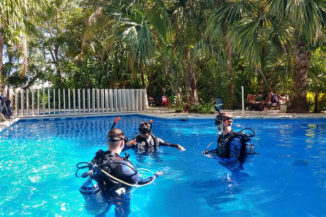 2 Days Class: SDI Open Water Diver Certification in Cancun - Day One: Two Underwater Sessions, Starting at MUSA and Then a Reef