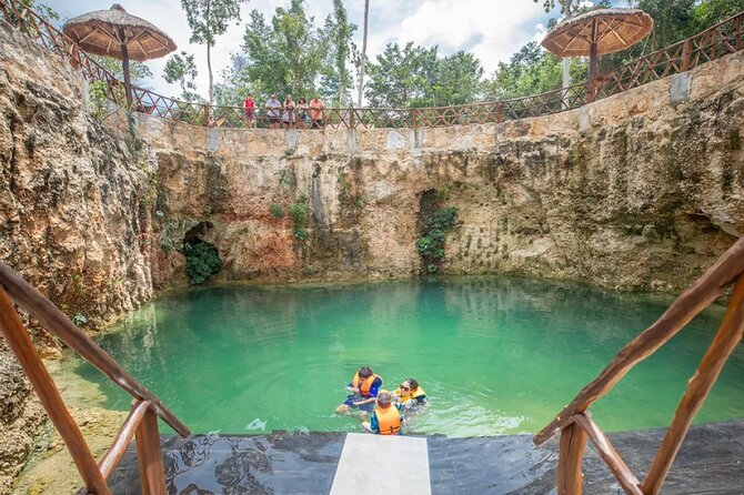 4x1 Full Day Tour: Tulum, Coba, Cenote and PDC, from Cancun - Muul Ichi Tsonoot cenote swim: sacred sinkholes and what to bring