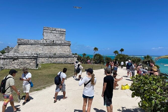 4x1 Full Day Tour: Tulum, Coba, Cenote and PDC, from Cancun - Cobá jungle ruins and the tallest pyramid viewpoint