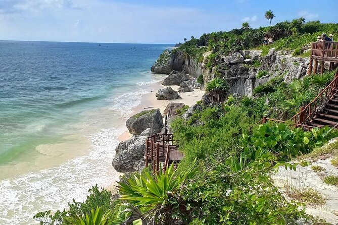 4X1 Tour to Tulum, Coba, Cenote and Playa Del Carmen - Cenote Kuxtal (Muul Ichi Ts’ono’ot): Swimming Time With Required Life Jackets