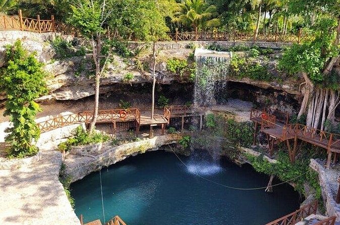 4x1 tour:Tulum/Coba,Cenote,Mayan Village& 5th Av Playa del Carmen - Cobá: Explore a Bigger Maya City and Consider a Climb