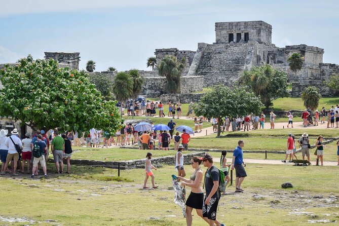 4X1 TOUR Tulum, Coba, Cenote & Playa del Carmen with buffet - Transportation, Pacing, and Group Dynamics on a 12-Hour Loop