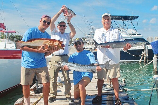 6-Hour Shared Fishing Tour - Target species in Cancun waters: snapper, barracuda, tuna, and surprise chances