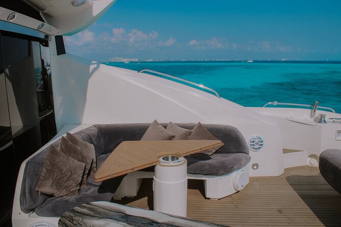 82 Feet Mega Yacht Rental up to 15pax in Cancun - Playa Norte Anchoring: Why This Beach Time Feels More Relaxed