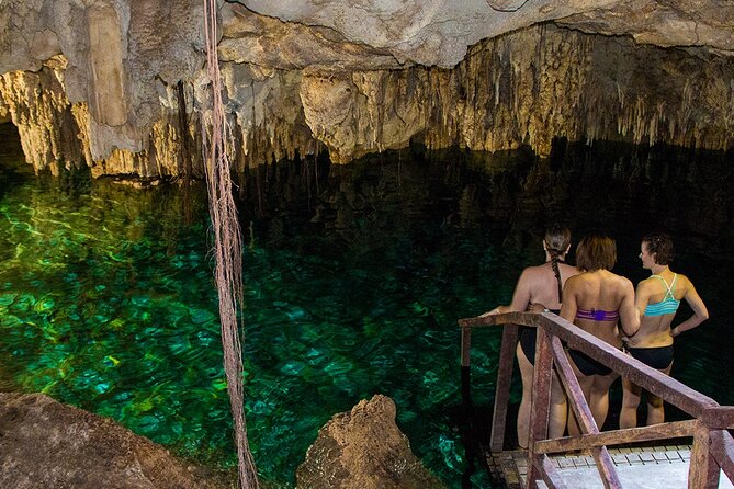 Admission Ticket to Cenotes Zapote EcoPark - Zip lines in the jungle and over the water