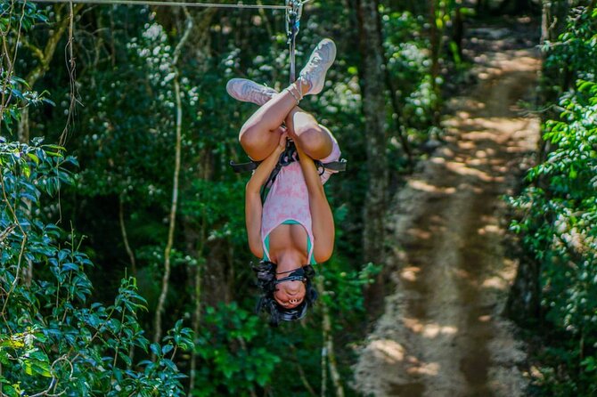 Adrenaline experience from Cancun Atvs Ziplines and a Mayan Cenote - Shared ATVs in professional gear: how to make the ride go smoothly