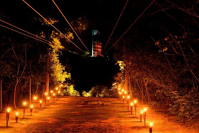 Adrenaline Tour Xplor Fuego from Cancún & Playa del Carmen - Zip Lines at Night, The Part People Talk About