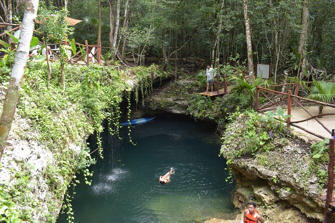 Amazing adventure in 3 cenotes with transportation - The Mayan Snack and the Tequila Moment (Adults Only)