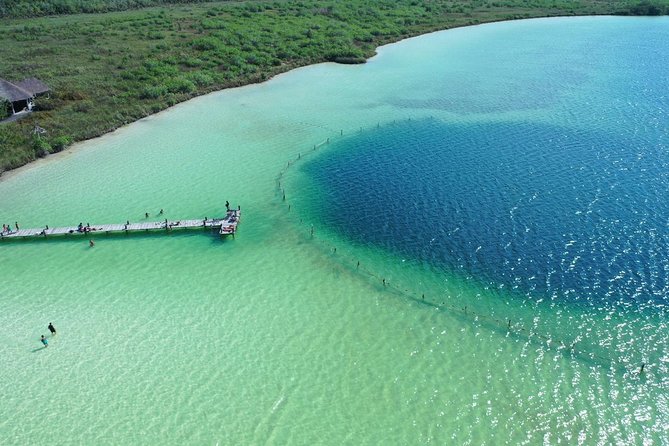 Amazing adventure! Kaan Luum Lagoon, 2 Cenotes Tour - Kaan Luum Lagoon: bridge walk, swim time, and a buffet reset