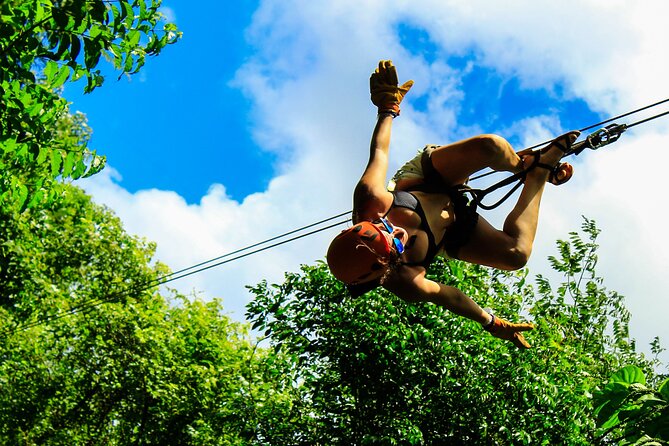 Amazing ATV Tour, Ziplines and Cenote Swim with Lunch and round trip included - The Riviera Maya combo that actually keeps your day moving
