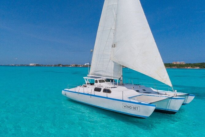 Amazing Catamaran to Isla Mujeres for the best price - Spinnaker Time: Flying Over the Caribbean Sea