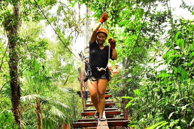 ATV Adventure, Interactive Bridges, Ziplines, Cenote and Lunch - Entering the Extreme Adventure Eco Park Mix