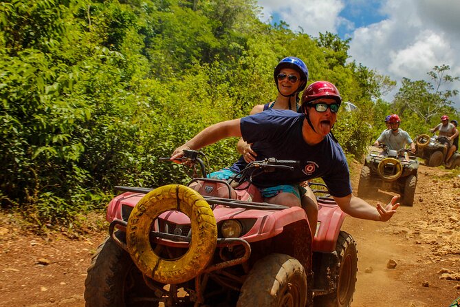 ATV Experience from Cancun adrenaline day! - Zipline over trees and hanging bridges: the air part is the real wow