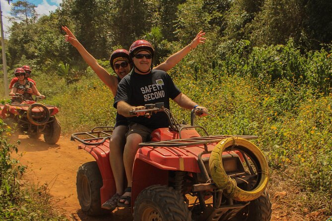 ATV Experience from Cancun adrenaline day! - Cenote swim at the end: the cool-down that makes the day feel complete