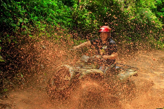 Atv experience, Ziplines adventure and Cenote swim from Cancun and Riviera Maya - A Half-Day Mix of Jungle Adrenaline from Cancun