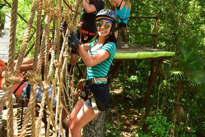 ATV Jungle Ride, Cenote & Ziplines! Roundtrip - Playa Del Carmen - Zipline Over the Jungle: Fast, Scenic, and Short on Complaining