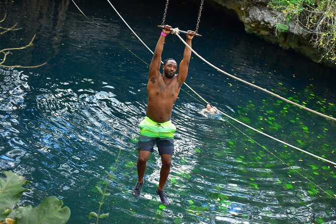 Atv's, Ziplines and Cenote Swim From Cancun and Riviera Maya - Cenote Swim Finish: Cooling Off in Sacred Water