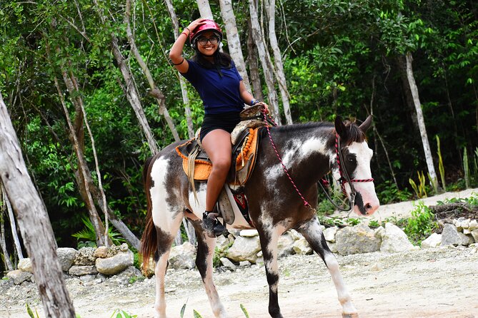 ATV (shared), Horse Back Riding, Ziplines, & Cenote from Cancún - Price, extras, and what $90 really covers