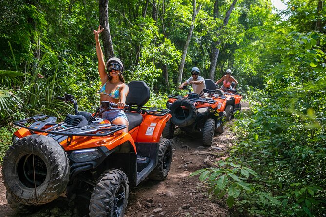 ATV Single, Tulum Ruins & Underground Cenote from Cancun - Cenote Casa Tortuga: underground swim time without the drama