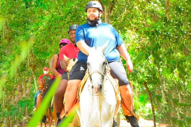 ATV Tour, Zip Lines, Horseback Riding, Cenote and Tequila Tasting - The interactive cenote swim: life jackets, zip-in fun, and jump options