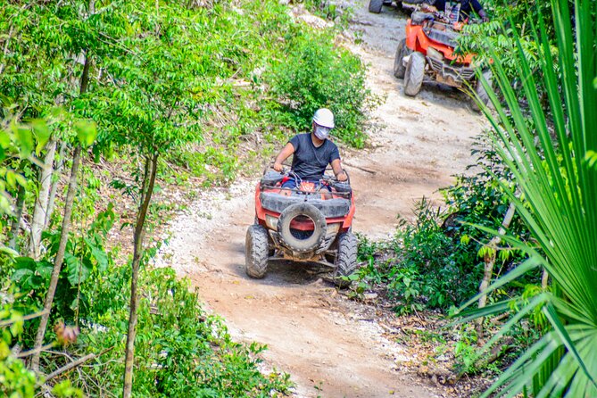 ATV Tour, Ziplines and Cenote with Lunch and Transportation - Pickup, timing, and what that 60-person cap means