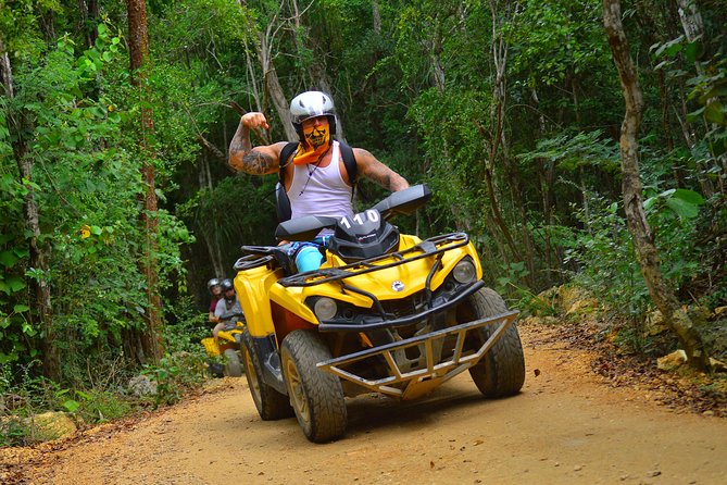 ATV Xtreme and Zipline Tour from Cancun - Zipline over the jungle canopy, with stair-climbing reality
