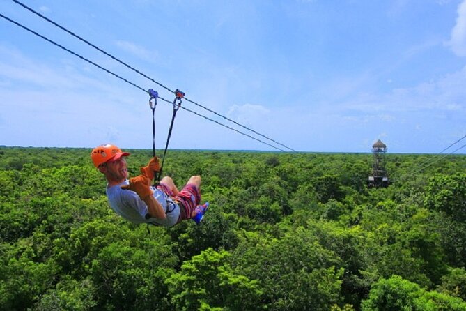 ATV & Zip Lines Single From Playa del Carmen - The Mexican buffet and soda/pop to reset your energy