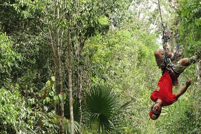 ATV, Ziplines & Cenote with Transportation - Cenote Swim: Calm Water After Speed