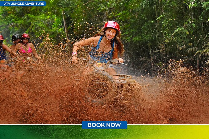 ATV, Ziplining & Cenote Tour, Transportation & Tequila Tasting - Extreme Adventure Eco Park: starting your Cancun jungle day right