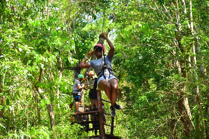 Awesome ATV experience in the jungle with cenote swim and ziplines included - ATV in the Mayan jungle obstacle course: shared or single matters