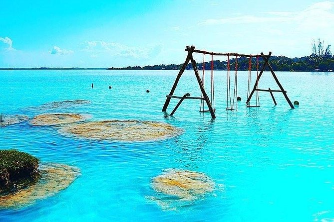 Bacalar Lagoon All Inclusive with Transportation Breakfast and Lunch - Fort San Felipe panoramas and the Letters of Bacalar photo stop