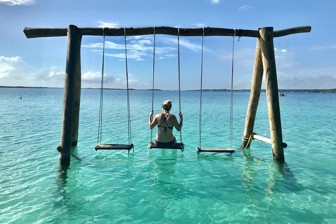 Bacalar - Cenote Azul (Stop 1): your first real break