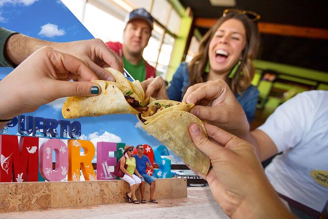 Beachside Tacos & Town Tour with Tequila Tasting From Cancun - Mercado de Artesanias: Souvenirs, But Keep Your Expectations Grounded