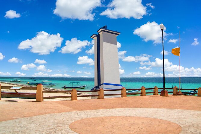 Beachside Tacos & Town Tour with Tequila Tasting From Cancun - Puerto Morelos Main Square: Small Town Charm With Real Breathing Room