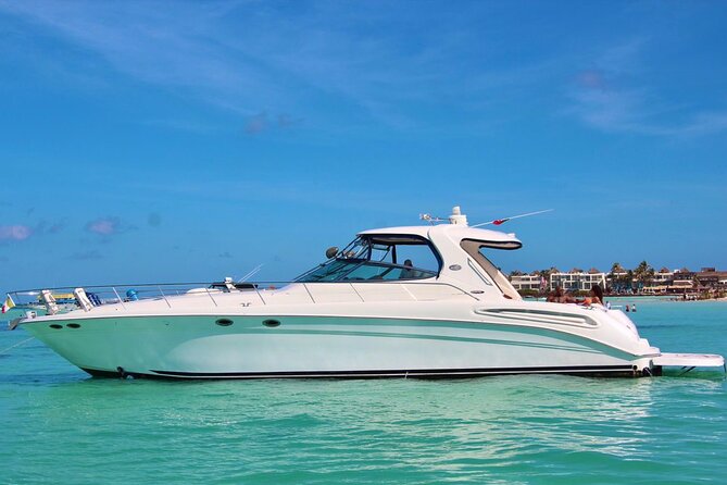 Beautiful SUNDANCER 60ft Private yacht / 18PAX 25P15 - Best Fit: Who This Cancun Yacht Cruise Works For