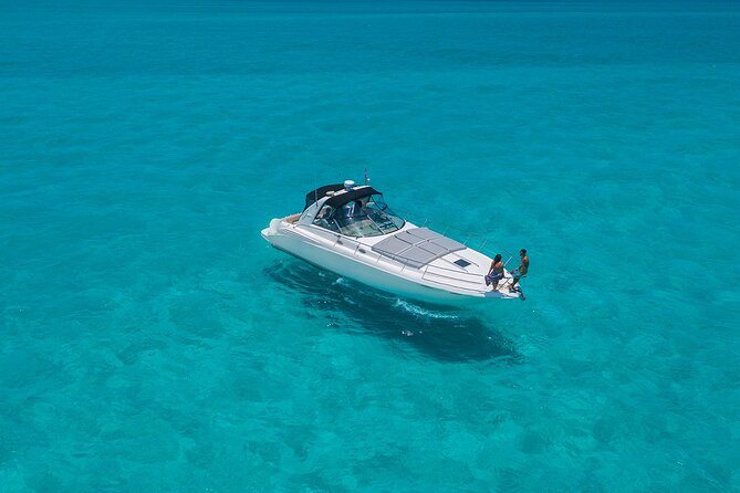 Cancun 4 hour Private Yacht Experience with Lunch and Open Bar Onboard - The cruise portion: sun deck time and Cancun-to-Isla Mujeres views