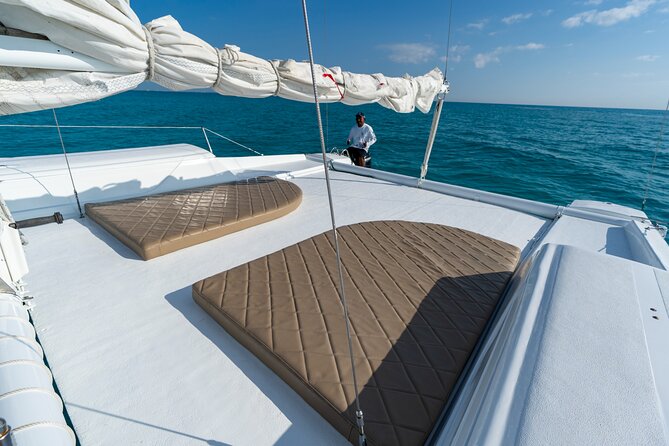 Cancun All Inclusive Catamaran Tour to Isla Mujeres - Isla Mujeres beach club lunch: good views, real beach time