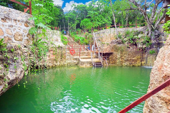 Cancun ATV Tour with Zipline, Cenote & Transportation - Zipline canopy circuit: fun overhead, phone-free reality