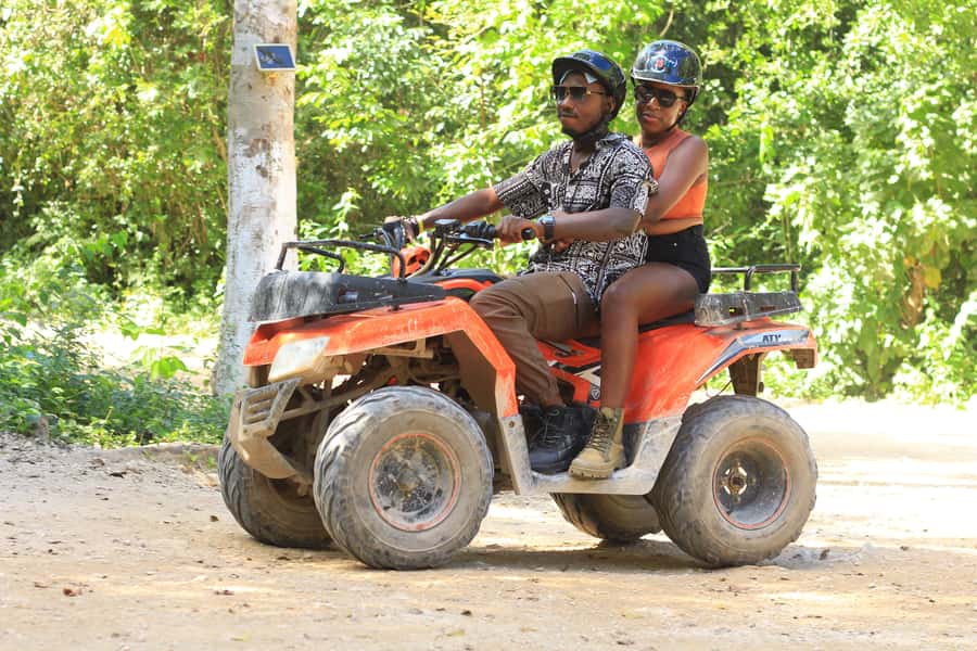 Cancún: ATV, Zipline, and Cenote Adventure with Lunch - ATV jungle trails: fun, messy, and best when you come prepared