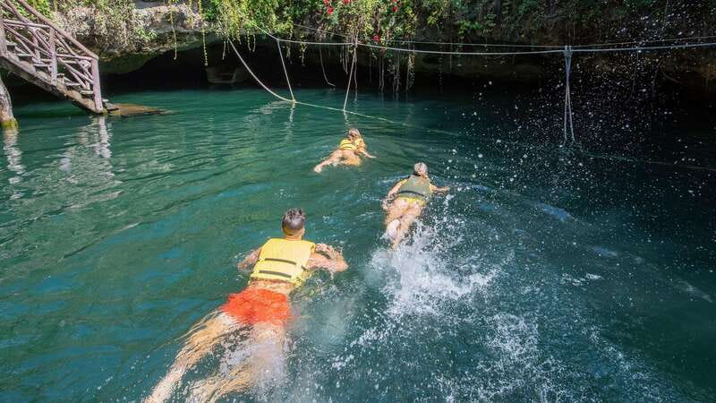 Cancun: ATV, Ziplines and Cenote Adventure in the Jungle - ATV jungle trails and six zip lines: the core of the day