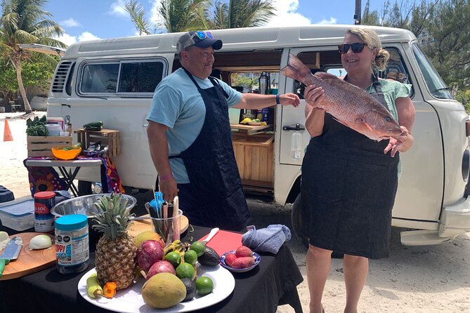 Cancun Beach Seafood Barbecue Class in a Kombi - Key highlights you will actually care about