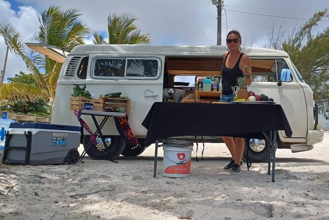 Cancun Beach Seafood Barbecue Class in a Kombi - How the semi-private beach BBQ works (and why the small group matters)