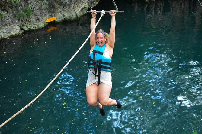 Cancun Best ATV Tour, Ziplines and Cenote Swim with Lunch - Getting there: air-conditioned pickup and the two schedule windows