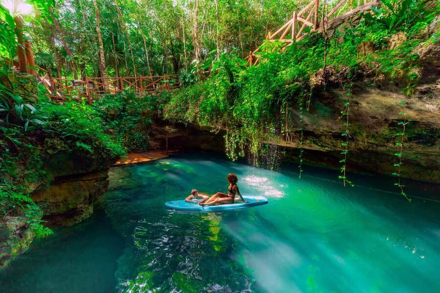 Cancún: Cenotes Adventure with Tequila Tasting & Mayan Snack - Getting from Cancun, Playa del Carmen, or Akumal without stress