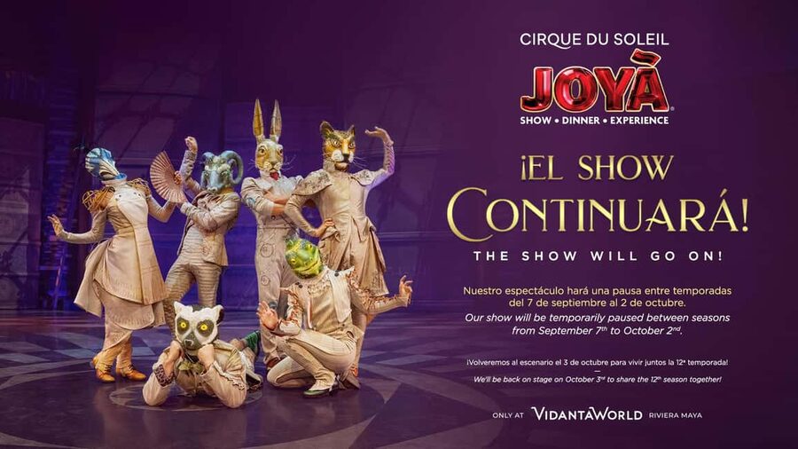 Cancún: Cirque du Soleil JOYÀ Show Ticket - What the show is like: story, stage magic, and the five-senses approach