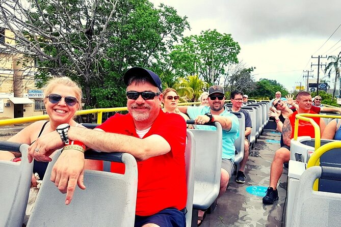 Cancun City Sightseeing and Shopping Tour on a Double Decker bus - Avenida Tulum and Local Cancun Street Energy