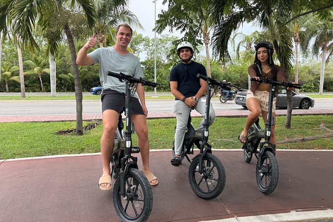 Cancun E-Bike Experience - Glide Through Paradise #1 Tour 1.5hr - Cruising the Hotel Zone Pathways: Caribbean Views Without the Guesswork