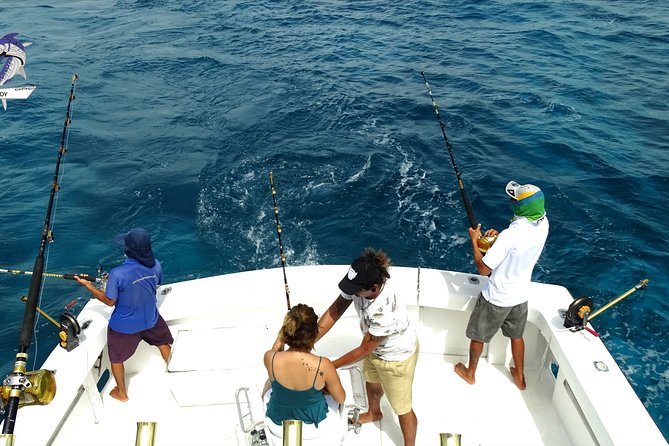 Cancun fishing charter if you don't fish you don't pay 46ft yacht 12pax 25P14 - Price and logistics: how the numbers really add up